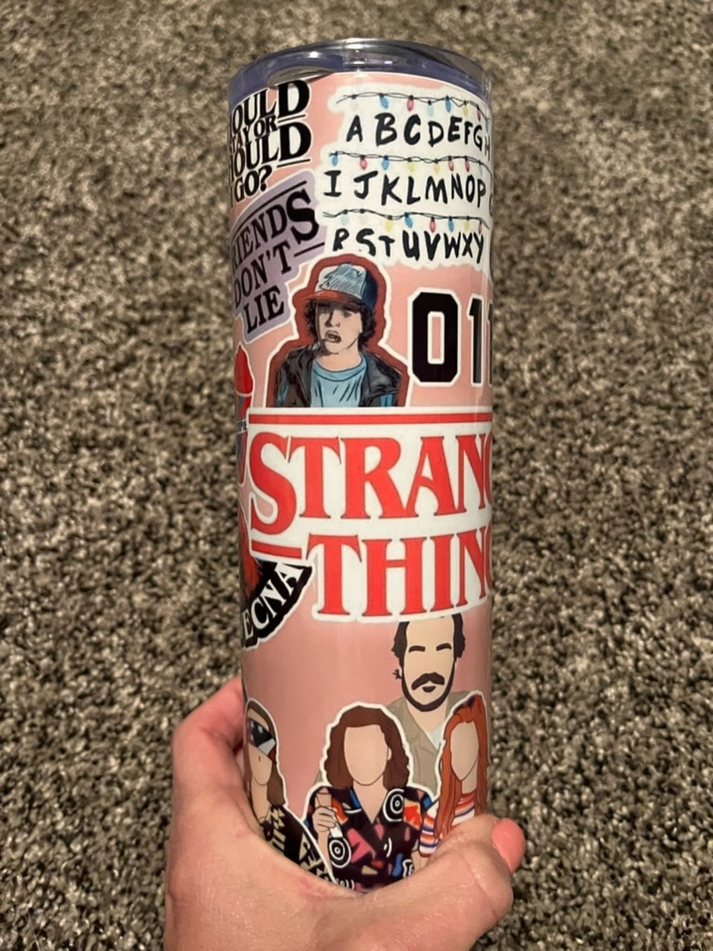 Stranger Things tumbler